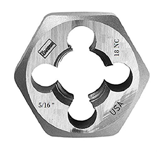 Hanson 6527 Matrice 5/16"-18 NC 1" Hex, pour extraction de filière de taraud