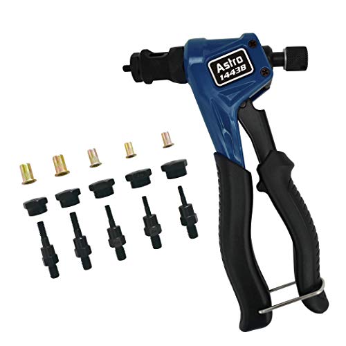 Astro Pneumatic Tool 1443B Professional Hand Rivet Nut Kit SAE & Metric with Rivet Nuts - Proindustrialequipment