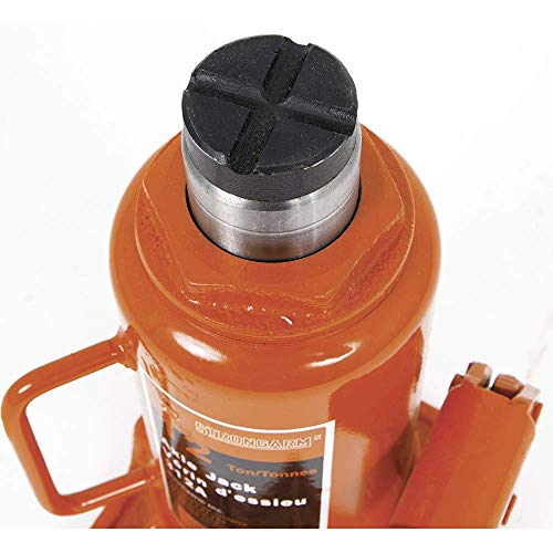 Strongarm Professional Heavy-Duty 12 Ton Hydraulic Standard Bottle Jack - Car, Fleet, Industrial, 30106 - Jet - Proindustrialequipment