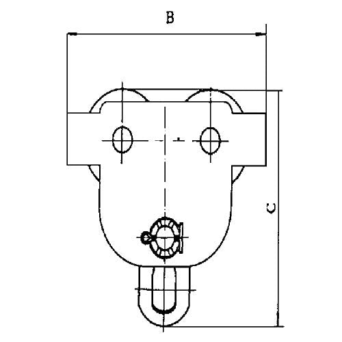 Jet 120252-1 Ton Sbt Series Manual Trolley-Heavy Duty - Clamps and Trolleys - Proindustrialequipment