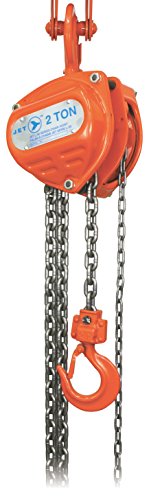 Jet 101232-2 Ton 10-Feet Lift L-90 Series Chain Hoist-Super Heavy Duty - Manual Hoist - Proindustrialequipment