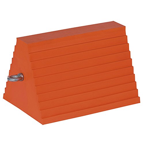 Pioneer V6220860-O/S Wheel Chock, Hi-Viz Orange, O/S - Work Site and Traffic Safety - Proindustrialequipment