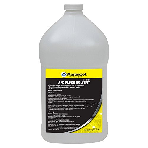 Mastercool 91049-128 Solvente de descarga negro/amarillo, 1 galón