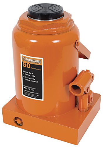 Strongarm Professional Heavy-Duty 50 Ton Hydraulic Standard Bottle Jack - Car, Fleet, Industrial, 30114 - Proindustrialequipment