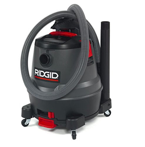 Ridgid 50333 Motor on Bottom Wet/Dry Vacuum, 12 Gallon, Red - Vaccum Bags - Proindustrialequipment