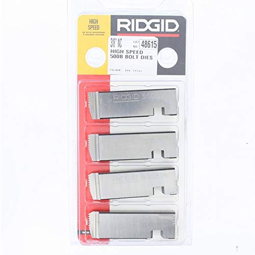 Ridgid 48615 3/8-Inch 500B High Speed Bolt Dies - Dies and Fittings - Proindustrialequipment