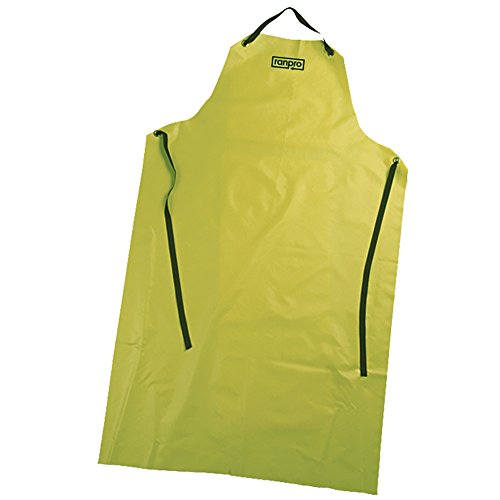 Pioneer V3240960-O/S Dry Gear® Flame Resistant Apron, Fluorescent Yellow, O/S - Clothing - Proindustrialequipment