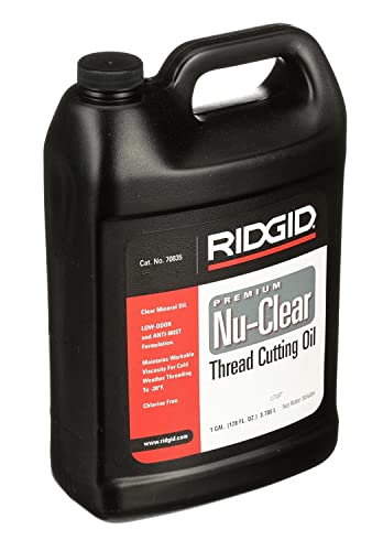 Ridgid 70835 Nu-Clear Threading Oil, 1-Gallon - Plumbing Tools - Proindustrialequipment