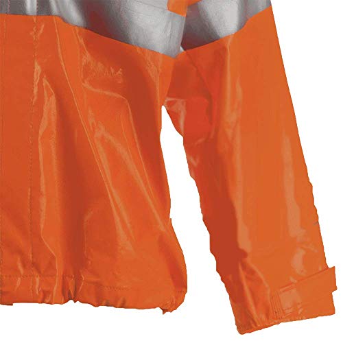Pioneer V2449320-L Flame Resistant Hi-Viz Safety Jacket, PVC on Nomex®/Kevlar®, Orange, L - Clothing - Proindustrialequipment