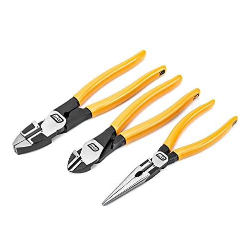 GEARWRENCH - 3 Pc Electrician Plier Set Dipped (82202)