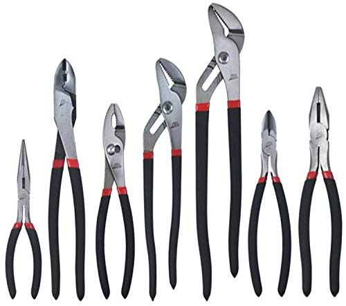 ATD 827 Mechanic's Pliers Set, 7-Piece - Proindustrialequipment