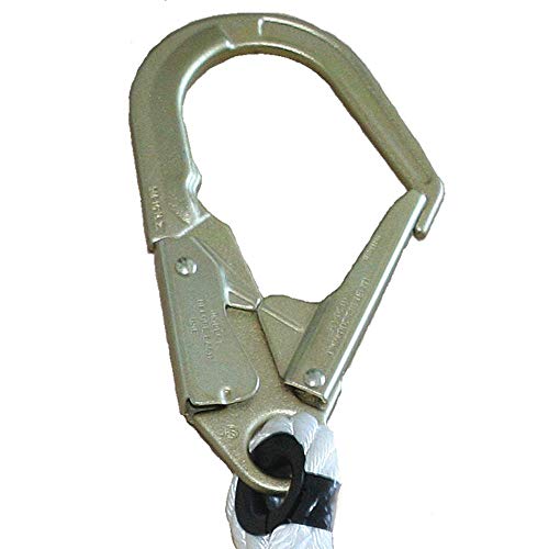 PeakWorks 4' (1.2 m) - Snap & Form Hooks - Fall Arrest Restraint Lanyard Connector, 5/8" (16 mm) Rope, V8151204 - Fall Protection - Proindustrialequipment