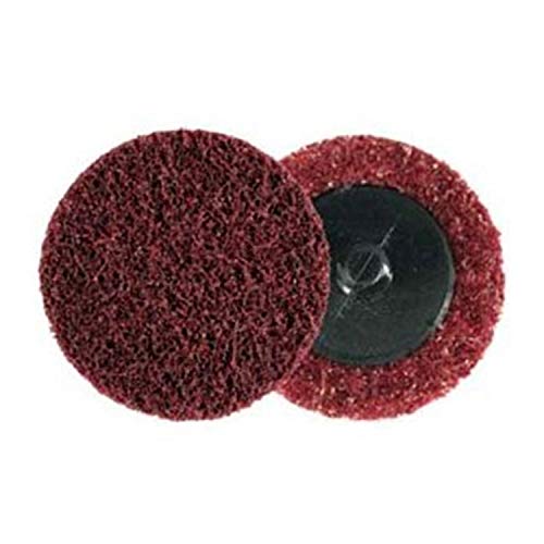 Scotch-Brite 07481 Roloc 2" x No Hole Aluminum Oxide Medium Grade Surface Conditioning Disc - Proindustrialequipment