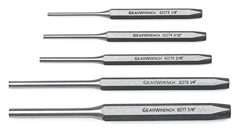 GearWrench 82309 Pin Punch Set, 5-Piece