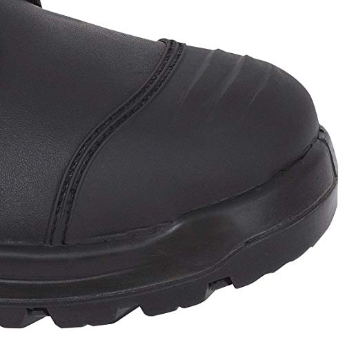 Pioneer V4610370-10 8-inch Steel Toe, Bumper Cap Leather Work Boot, CSA Class 1, Black, 10 - Foot Protection - Proindustrialequipment