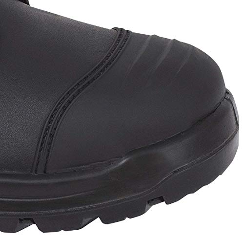 Pioneer V4610370-8 8-inch Steel Toe, Bumper Cap Leather Work Boot, CSA Class 1, Black, 8 - Foot Protection - Proindustrialequipment