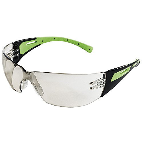 Sellstrom S71102 XM300 Safety Glass-Indoor/Outdoor Hard Coat (Package of 12) Black and Green Standard - Eye Protection - Proindustrialequipment