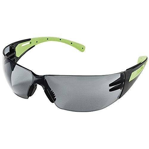 Sellstrom S71101 XM300 Safety Glass-Smoke Hard Coat (Package of 12) Black and Green Standard - Eye Protection - Proindustrialequipment