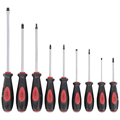 ITC Professional 9-Piece Ergonomic Screwdriver Set, 20906 - Screw Drivers and Sets - Proindustrialequipment