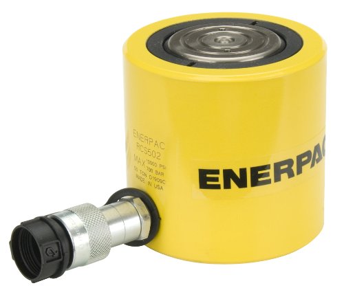 Enerpac RCS-302 Single-Acting Low-Height Hydraulic Cylinder with 30 Ton Capacity, Single Port, 2.44" Stroke Length - Proindustrialequipment