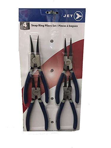 Jet 730353-4-Piece Snap Ring Pliers Set - Pliers and Wire Strippers - Proindustrialequipment