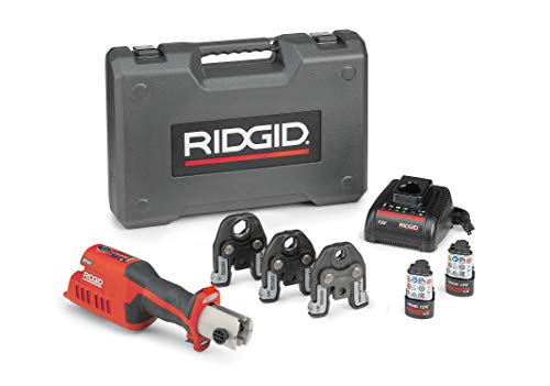 Ridgid 57373 RP 241 Press Tool Kit 1/2"-1" Pp+Lio - Plumbing Tools - Proindustrialequipment