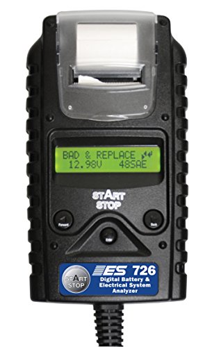 ESI ESI 726 Black 8" x 4.5" x 1.5" Digital Battery and Electrical System Analyzer