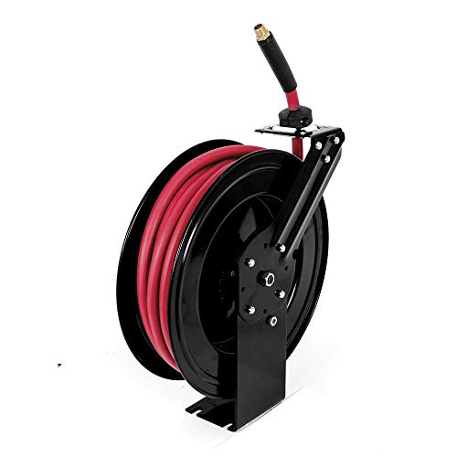 Jet 391728-3/8" X 50-Feet Retractable Air Hose Reel - Jet - Proindustrialequipment