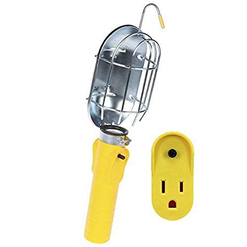 Nightstick Bayco SL-204 Replacement Incandescent Work Light Head with Metal Guard and Single Outlet for Models 450 and 840 - Proindustrialequipment