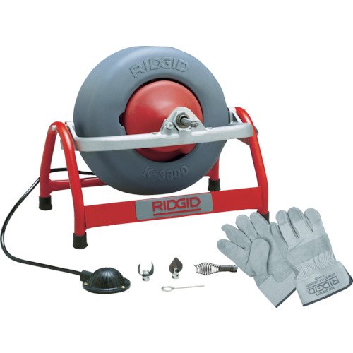 Ridgid 53112 K-3800 Drum Machine Kit with Tools - Plumbing Tools - Proindustrialequipment