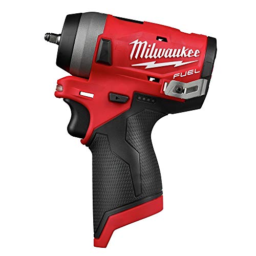 Milwaukee 2552-20 M12 Fuel Llave de impacto corta de 1/4" (solo herramienta)