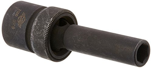 Sunex 212ud Dado de impacto universal de profundidad de 3/8 de pulgada con accionamiento de 1/2 pulgada