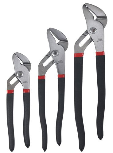 ATD Tools (833) 3-Piece Tongue and Groove Pliers Set - Proindustrialequipment