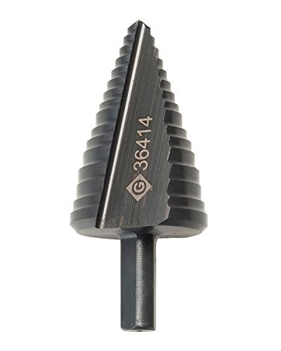 Tempo Greenlee 36414 Multi Hole Step Bit, 1-3/8-Inch, Green - Hole Sizes from 7/8" Through 1-3/8" - Greenlee - Proindustrialequipment