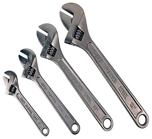 ATD Tools 425 4-Piece Adjustable Wrench Set - Proindustrialequipment