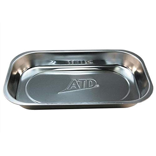Advanced Tool Design Model ATD-8761 Stainless Steel Rectangle Magnetic Parts Tray - Proindustrialequipment