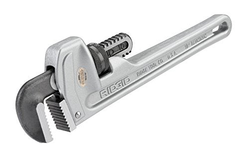 Ridgid Tools 31090 1-1/2-Inch Aluminum Straight Pipe Wrench - Plumbing Tools - Proindustrialequipment