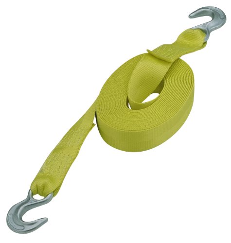 American Power Pull 16000 Tow Strap, 15' Size, 6" Length, 2" Height, 6" Width - Proindustrialequipment