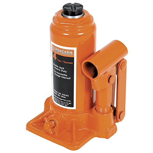 Strongarm Professional Heavy-Duty 4 Ton Hydraulic Standard Bottle Jack - Car, Fleet, Industrial, 30103 - Proindustrialequipment