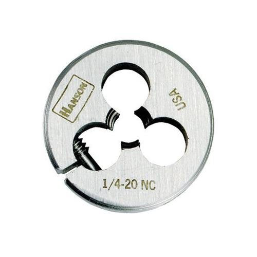 Irwin Tools 3823 Matrices fractionnées rondes en acier à haute teneur en carbone Irwin - Matrice 1/4-28 1 Adj Rd Hanson Round