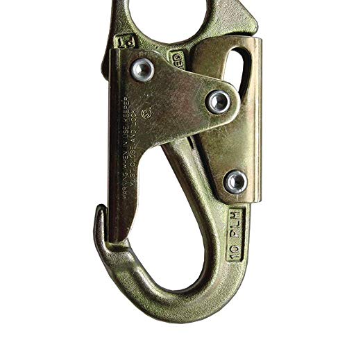 PeakWorks V845423012 - Snap Hook 12' (3.5 m) 1" (25 mm) Webbing - Plastic Housing, Type 2 - Fall Protection - Proindustrialequipment