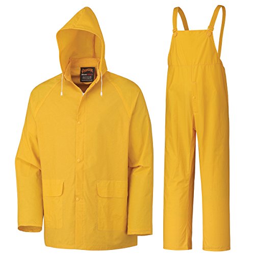 Pioneer V3010461-S Storm Master Waterproof Jacket and Pants Combo, Retail Pack, Yellow, S - Clothing - Proindustrialequipment