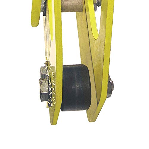 PeakWorks V82236 Tank Trolley - 1" to 1-7/8" Flange Widths - Fall Protection - Proindustrialequipment