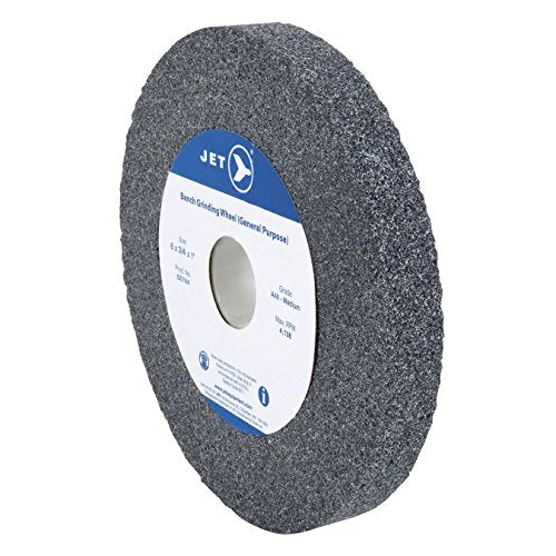 Jet 522374-12 X 2 X 1-1/2 A46 Bench Grinding Wheel - Brushes and Discs - Proindustrialequipment