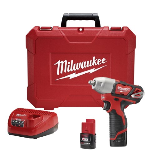 Milwaukee Electric Tool 2463-22 Clé à chocs sans fil M12, 12 V