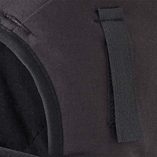 Pioneer V4512070-O/S FR Winter Long Neck Hard Hat Liner, Heavy-Duty, Detachable Mounthpiece Black, Fit All - Clothing - Proindustrialequipment
