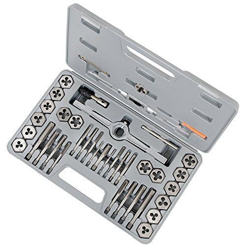Jet 530117-40-Piece Metric Alloy Tap and Die Set - Dies and Fittings - Proindustrialequipment
