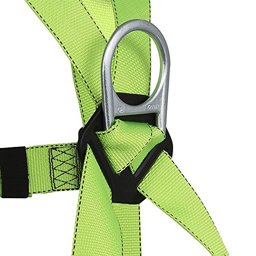 PeakWorks CSA Fall Arrest Kit - 6' SP Shock Absorbing Lanyard With 2 Double Locking Snap hooks And 3-Point Adjustable Safety Harness , V8252036 - Fall Protection - Proindustrialequipment