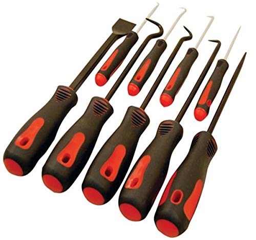 ATD Tools 8424 Scraper Hook and Pick Set, 9-Piece - Proindustrialequipment