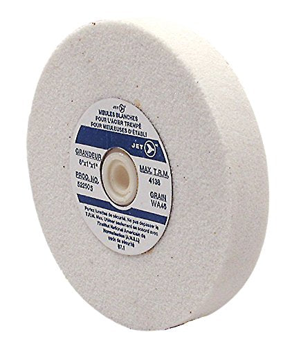 Jet 522502-6 X 3/4 X 1 Wa60 Bench Grinding Wheel - Brushes and Discs - Proindustrialequipment